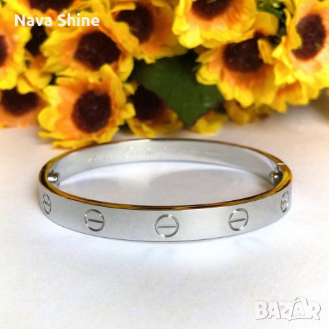 Cartier гривни от медицинска стомана / Гривна Супер качество, снимка 8 - Гривни - 31156909