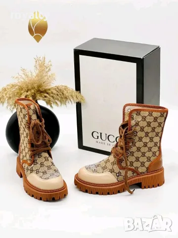 Gucci Нови Дамски Боти Гучи , снимка 2 - Дамски боти - 56521081
