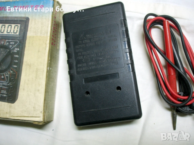 Мултиметър модел DT- 830B, мултицет, снимка 2 - Други инструменти - 52539634