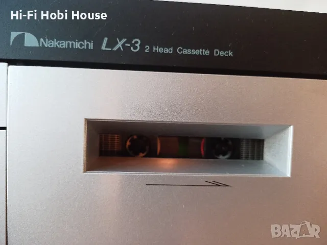 Касетен дек Kassette Deck Nakamichi LX 3, снимка 5 - Декове - 48552336