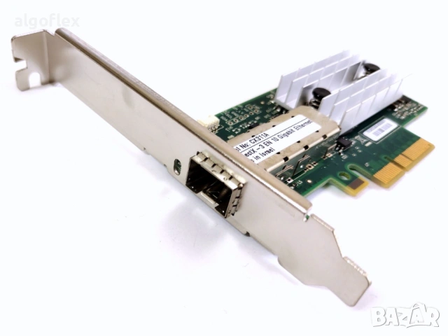 10Gb Mellanox ConnectX-3 PCIe 3.0 x4 SFP+ Мрежов Адаптер CX311A, снимка 2 - Мрежови адаптери - 54176928