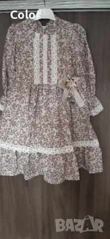 Детска рокля , снимка 2 - Детски рокли и поли - 37892242