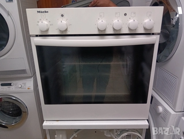 Уникална бяла печка за вграждане Миеле Miele Made in Germany с две години гаранция!, снимка 8 - Печки, фурни - 53195917