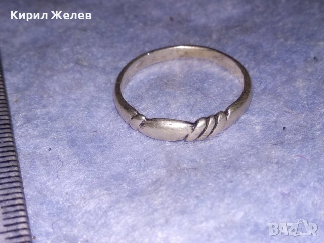 СТАР ДЕБЕЛО ПОСРЕБРЕН СТИЛНО ОРНАМЕНТИРАН РЕТРО АРТ ФИН ПРЪСТЕН от БЛАГОРОДНА СТОМАНА 28746, снимка 10 - Антикварни и старинни предмети - 40488530