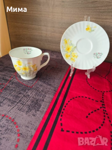 Порцеланова чаша за чай/кафе, снимка 4 - Чаши - 51891730