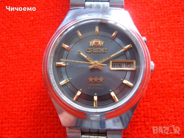 ORIENT Crystal 21 Jewels  3 Stars Мъжки ръчен часовник автоматик