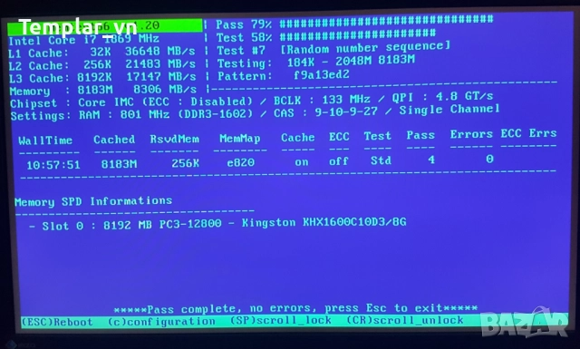 Adata XPG 8 GB DDR3 1866 // G.skill RIPJAWS Z 8 GB DDR3 1600 // Kingston Hyper X FURY 8 GB DDR3 1600, снимка 8 - RAM памет - 38226339
