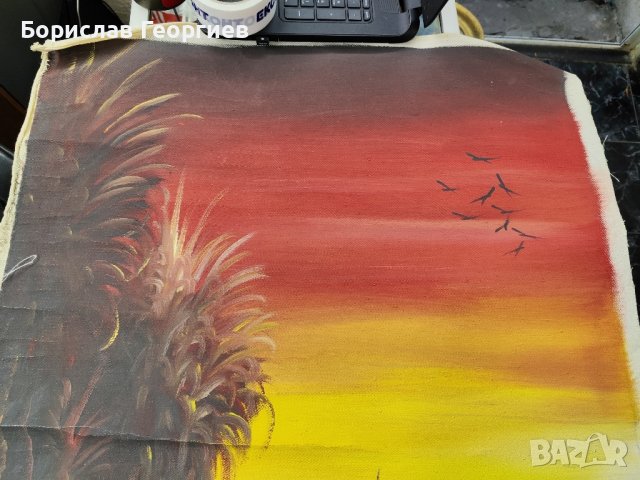 Картина с подпис, снимка 2 - Картини - 42879295