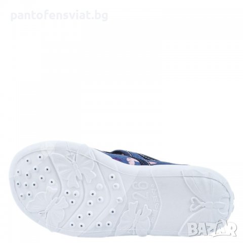 Тъмносини пантофи за момиче КК, снимка 3 - Детски пантофи - 38688694