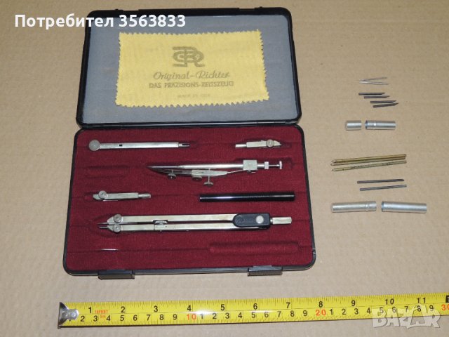 Немски пергели  ORIGINAL RICHTER, снимка 4 - Антикварни и старинни предмети - 39299322