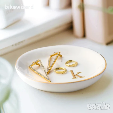 Купа за бижута, поднос за бижута порцеланова НОВ, снимка 3 - Други - 50755765