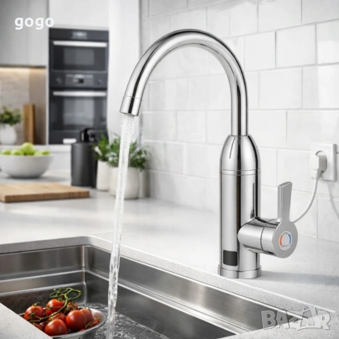 електрически смесител за вода, снимка 3 - Смесители - 54149740