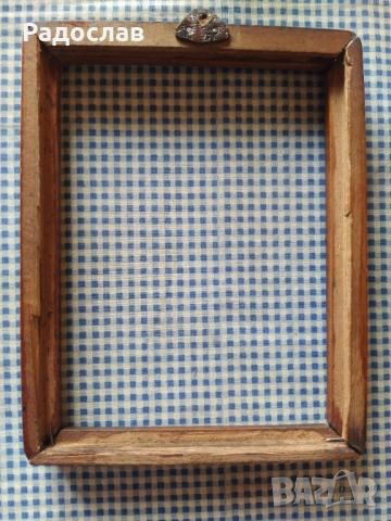 Стара рамка за снимка , снимка 3 - Декорация за дома - 53288948