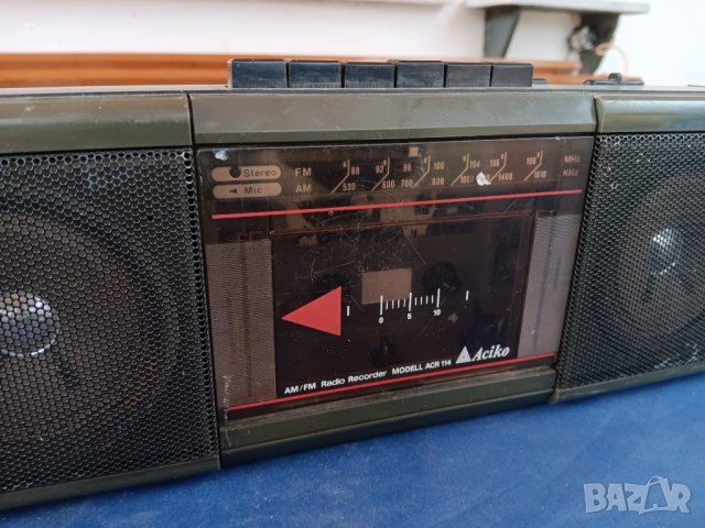 Радиокасетофон Aciko, снимка 3 - Радиокасетофони, транзистори - 44245193