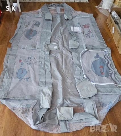 Детска кошара за игра 150х180 см, снимка 4 - Кошарки - 54211405