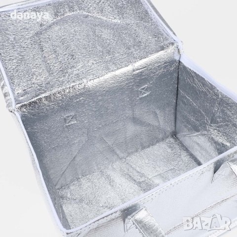 3658 Блестяща термо чанта, 14.5 л, снимка 4 - Хладилни чанти - 40247824