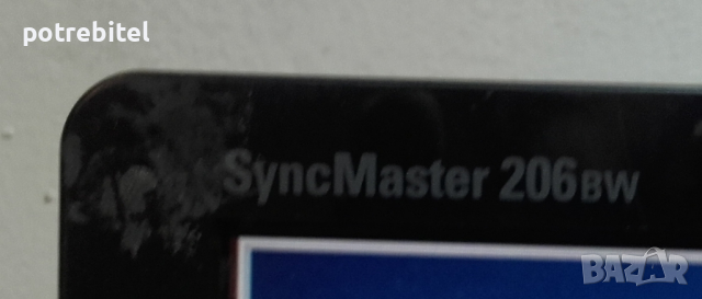 Монитор Samsung - 206 BW - 20 инча, снимка 3 - За дома - 44727421