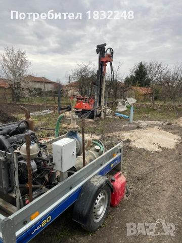 Сондажи за вода на всякакъв терен. Компактна машина и безплатен оглед, снимка 7 - Други услуги - 53995784