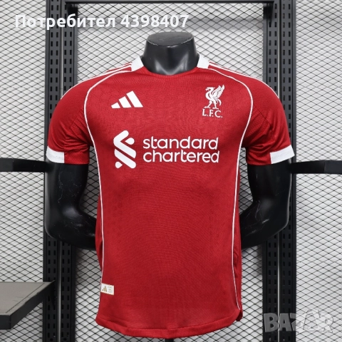 Футболна тениска Liverpool Home 25/26