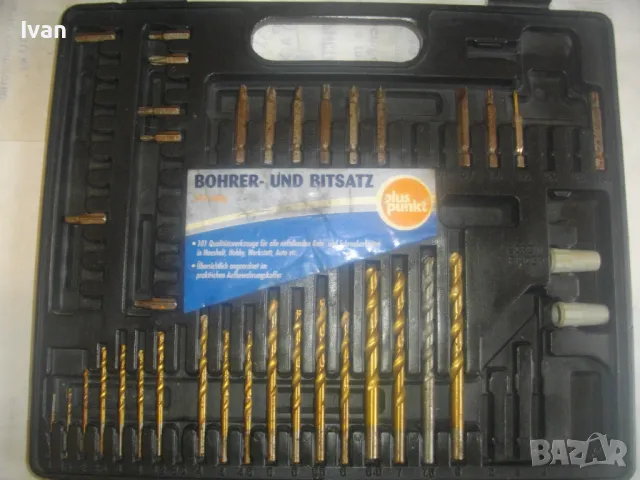 MANESMANN BOHLER НОВ НЕМСКИ НЕПЪЛЕН КОМПЛЕКТ 73 БРОЯ ИНСТРУМЕНТИ БОРКОРОНИ СВРЕДЛА БИТОВЕ БОРФРЕЗЕРИ, снимка 5 - Други инструменти - 49703459