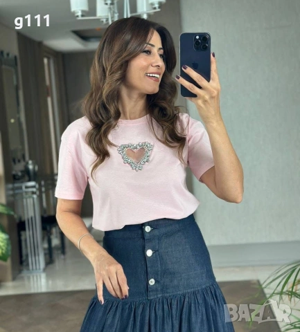 Тениски сърце, снимка 2 - Тениски - 53925751