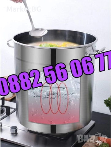 Неръждаеми Казани/Тенджери 130 л, казан 130 литра за готвене, снимка 3 - Съдове за готвене - 51550973