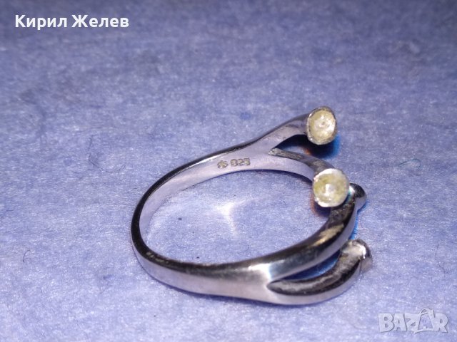 ЕФЕКТЕН СРЕБЪРЕН ФЕШЪН АРТ ПРЪСТЕН СРЕБРО 925 ДИЗАЙНЕРСКИ СТИЛЕН МОДЕЛ 37822, снимка 10 - Пръстени - 40757643