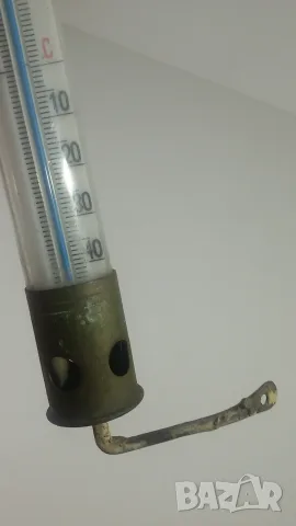 Ретро термометър със синя течност, снимка 8 - Термометри, влагомери, хигрометри и барометри - 56544243