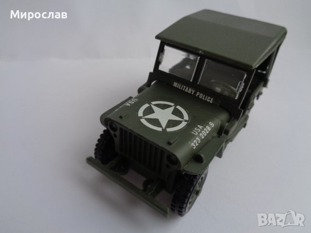 SOLIDO 1/43 JEEP WILLYS ИГРАЧКА КОЛИЧКА ВОЕНЕН МОДЕЛ ДЖИП, снимка 5 - Колекции - 44349802