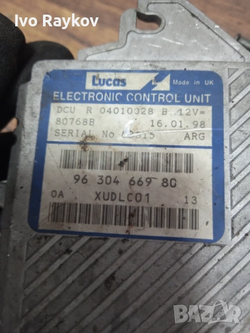 Компютър двигател PEUGEOT 406 2.1 TD 9630466980 , R04010028B