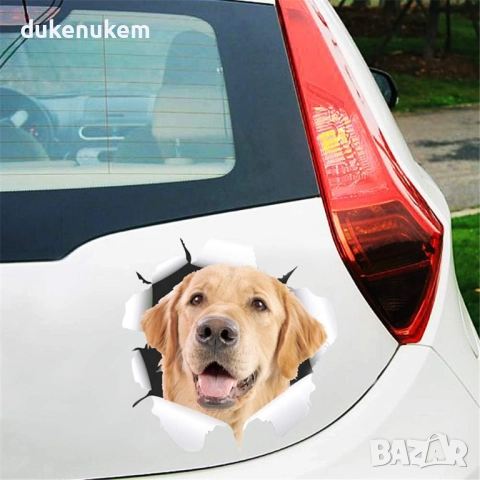 3D стикер за автомобил - коте, снимка 4 - Аксесоари и консумативи - 51819122