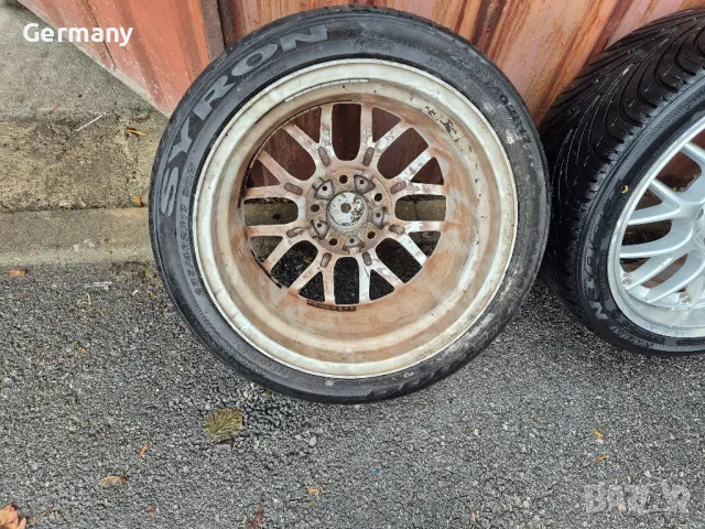 джанти за бмв bmw e36 e46 e90 e30 f30 17 цола 5x120 asa revolution by bbs спорт пакет, снимка 13 - Гуми и джанти - 48193618