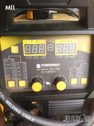 Комбиниран инверторен телоподаващ апарат 4в1 Powermat-Plasma, MIG-MAG / MMA / TIG-LIFT, до 5 кг. т-