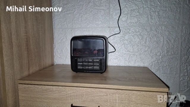 Електрическа печка- камина 1500 W от Shenzhen N6, снимка 4 - Отоплителни печки - 53288711