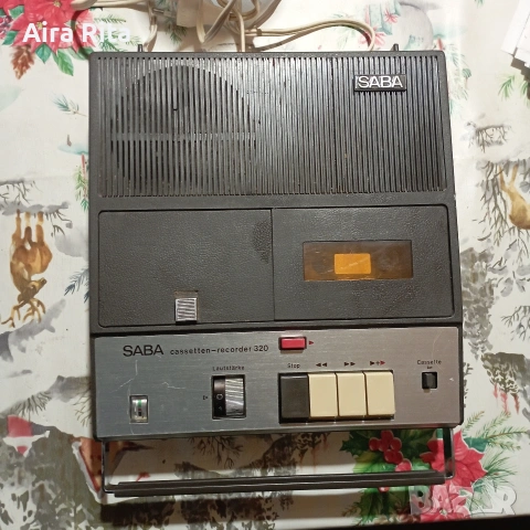 SABA.Ретро касетофон.