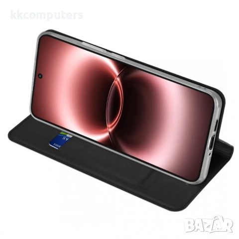 Dux Ducis Skin Pro Калъф тип тефтер за vivo X300 Ultra 5G с поставка и отделение за карта – 2 цвята, снимка 6 - Калъфи, кейсове - 54340201