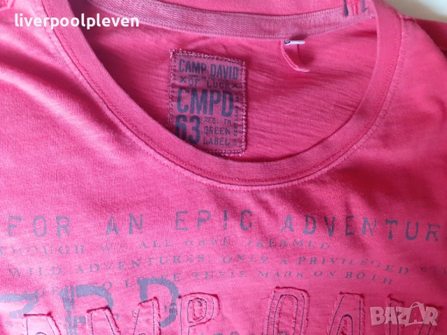 👉Camp David Original L ефектна, снимка 4 - Блузи - 53031137