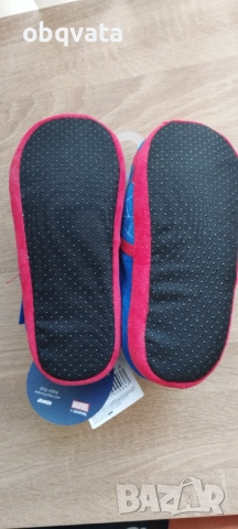 Детски топли пантофки Спайдърмен , снимка 3 - Детски пантофи - 51944518