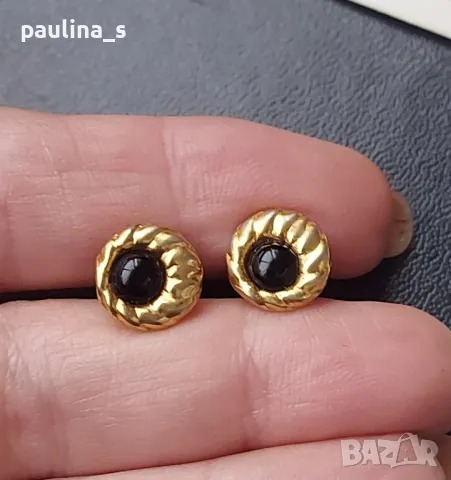 Винтидж / Антика / Разноцветни обеци от соц-а с емайл "BRUNEL" , снимка 8 - Обеци - 34630126