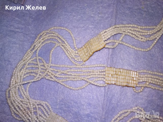 РАЗКОШНА ДНЕВНА АРТ ДЕКО СТИЛ БЛЕСТЯЩА ОГЪРЛИЦА КОЛИЕ от ФАСЕТИРАНИ КРИСТАЛЧЕТА МЪНИСТА 34725, снимка 12 - Колиета, медальони, синджири - 39141610