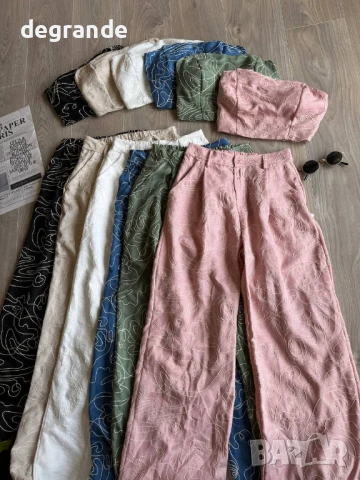  Дамски комплект Топ+Панталон