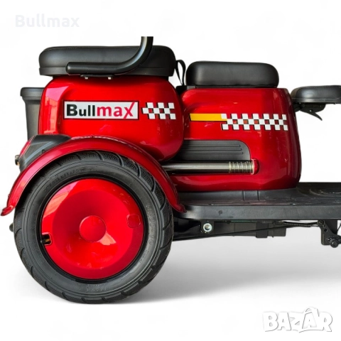  Триместна електрическа триколка за възрастни и трудноподвижни Fullmax R3, 2000W,60V,20Ah,5 батерии,, снимка 6 - Инвалидни скутери - 52570075