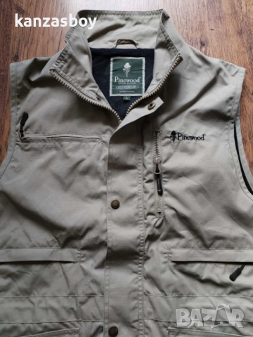 pinewood - мъжки ловен елек КАТО НОВ L, снимка 3 - Други - 52012527