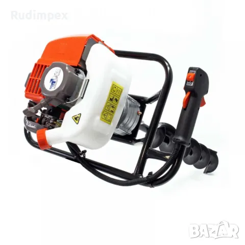 Моторен свредел за дупки GreenYard -52куб.см + свредло φ150 mm - 2 години гаранция, снимка 6 - Градинска техника - 48819807