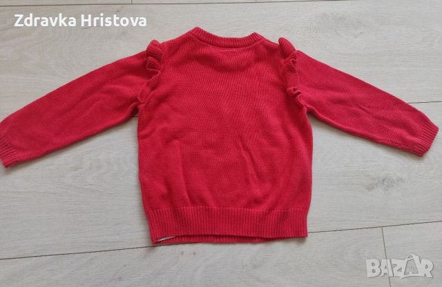 Пуловер на Дисни, р-р 80см, снимка 3 - Бебешки блузки - 38936261