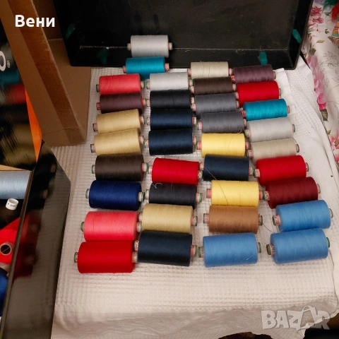 Конци за шиене , снимка 2 - Шевни машини - 54176013