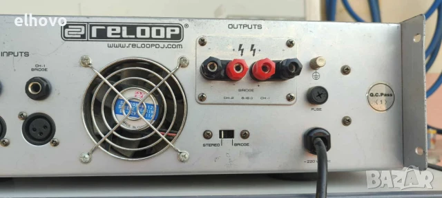 Крайно стъпало Reloop RA-1000 PRO, снимка 8 - Ресийвъри, усилватели, смесителни пултове - 50720844