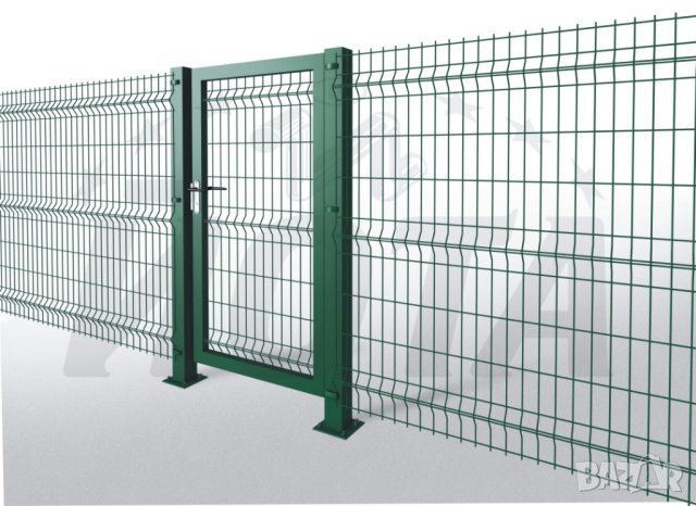 ВРАТА за двора от стоманени профили и заварени мрежи --ПРОИЗВОДИТЕЛ на врати и оградни мрежи, снимка 6 - Строителни материали - 42860708