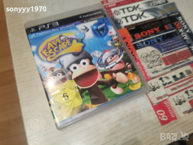SONY PS3 GAME APE ESCAPE 1904260947H1E3R, снимка 3 - Игри за PlayStation - 54242269