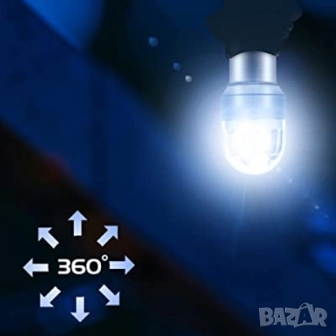 LED Крушки R5W 12-24V, снимка 3 - Аксесоари и консумативи - 52058988